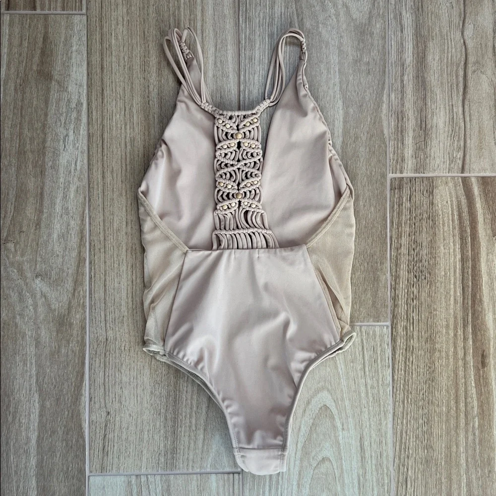 Flook The Label Catalina Macrame One‎ Piece Swimsuit